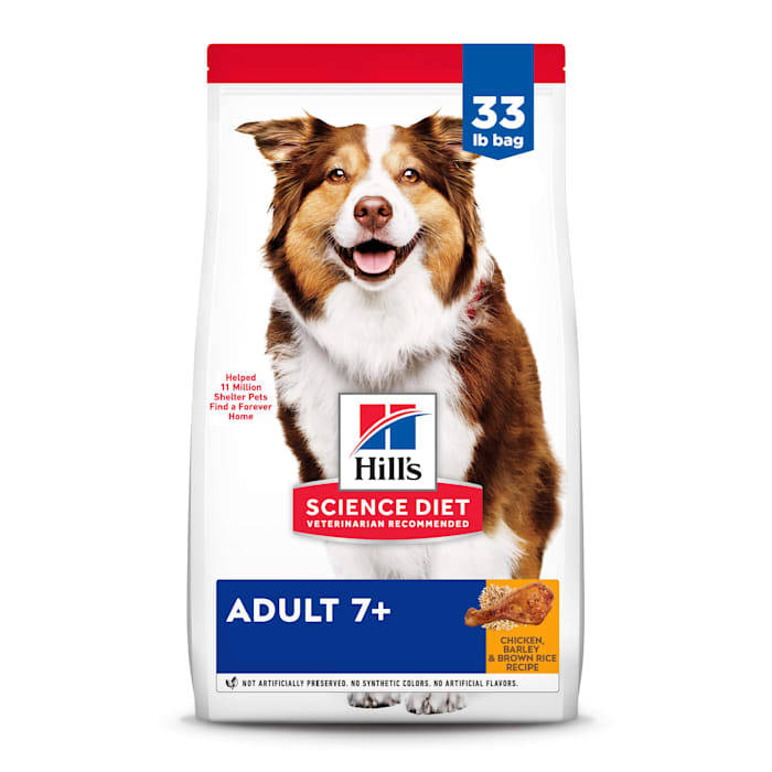 UPC 052742204208 product image for Hill's Science Diet Senior 7+ Chicken Meal, Barley & Brown Rice Recipe Dry Dog F | upcitemdb.com