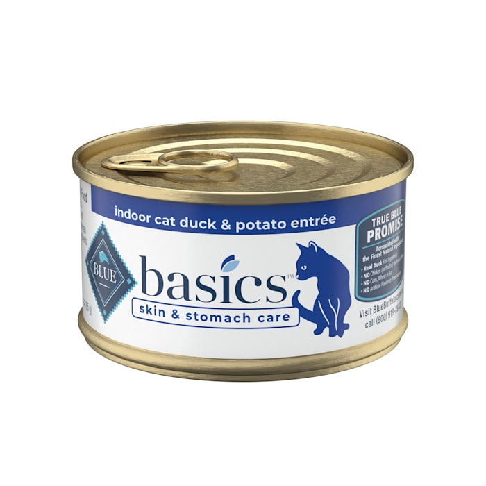 UPC 859610006250 product image for Blue Buffalo Blue Basics Skin & Stomach Care Natural Adult Grain Free Indoor Duc | upcitemdb.com