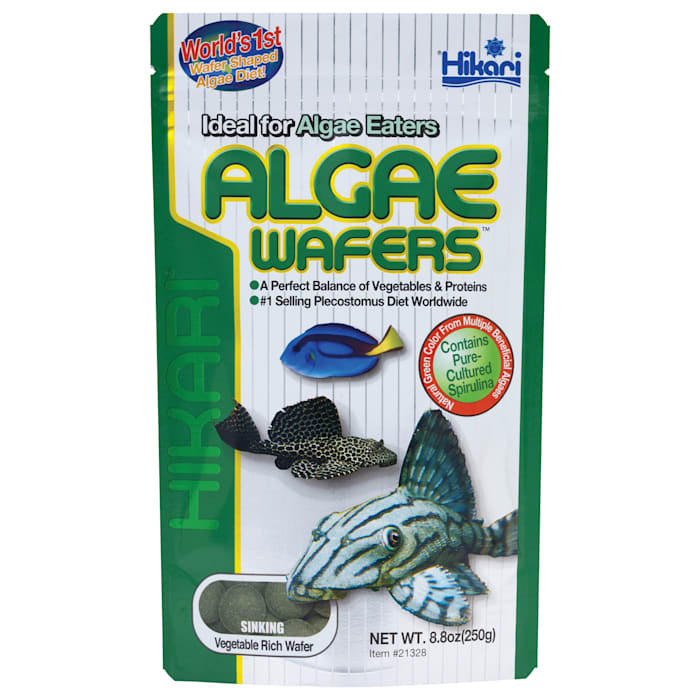 UPC 042055213288 product image for Hikari Tropical Algae Wafers for Bottom Feeding Herbivorous Fish, 8.8 oz. | upcitemdb.com