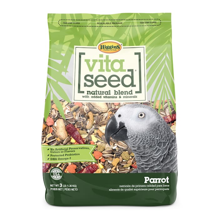 UPC 046706210015 product image for Higgins Vita Seed - Parrot, 3 lb | upcitemdb.com
