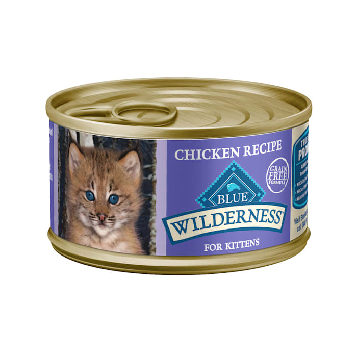 UPC 859610006212 product image for Blue Buffalo Wilderness High-Protein Grain-Free Chicken Pate Recipe Wet Kitten F | upcitemdb.com