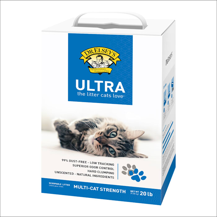 UPC 000338004206 product image for Dr. Elsey's Ultra Clumping Clay Multi-Cat Litter, 20 lbs. | upcitemdb.com