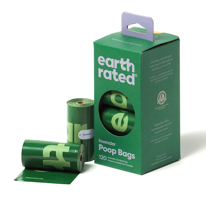 UPC 870856000024 product image for Earth Rated Leakproof Dog Poop Bags Lavender Scented, 120 Count on 8 Single Refi | upcitemdb.com