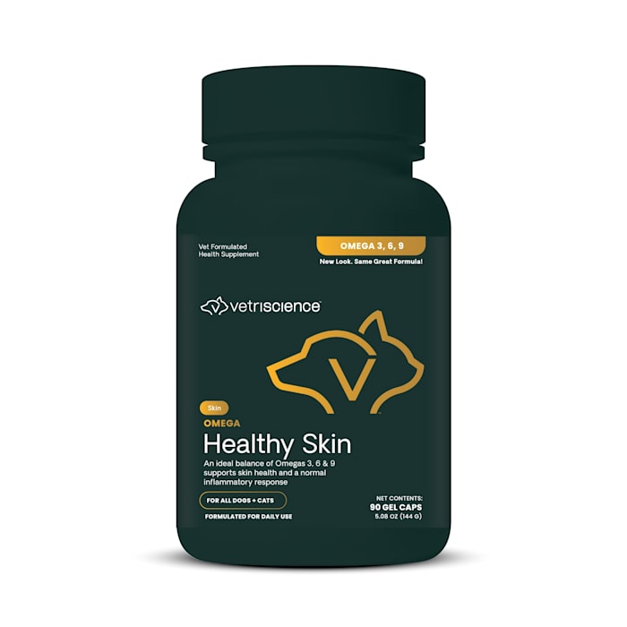 VetriScience Omega 3, 6, 9 Dog & Cat Gel Caps, Count of 90