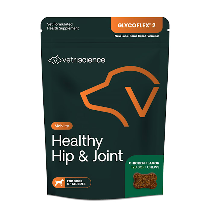 VetriScience Healthy Hip & Joint Bite-Sized Dog Chews, Count of 120