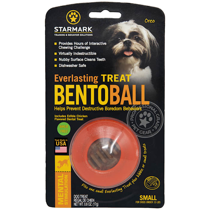 UPC 873199001307 product image for Starmark Everlasting Bento Ball with Dental Treat Dog Toy, Small | upcitemdb.com