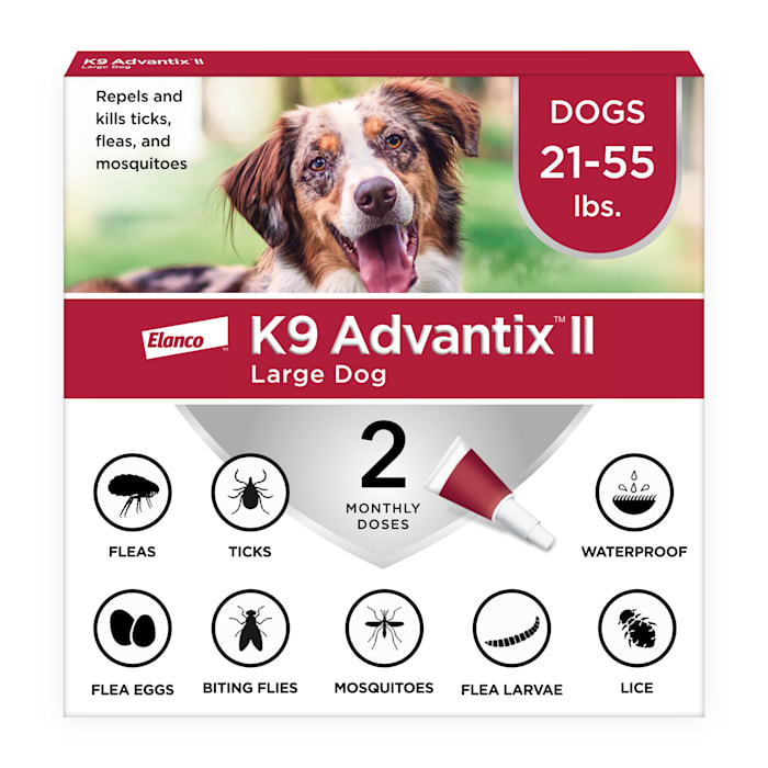 Photos - Dog Medicines & Vitamins K9 Advantix Ii K9 Advantix II Vet-Recommended Flea, Tick & Mosquito Treatment & Prevention for Large Dogs, Count of 2