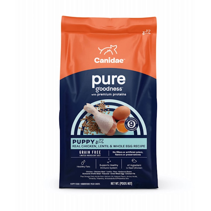 UPC 640461015610 product image for Canidae Pure Puppy Real Chicken, Lentil & Whole Egg Recipe Dry Dog Food, 12 lbs. | upcitemdb.com