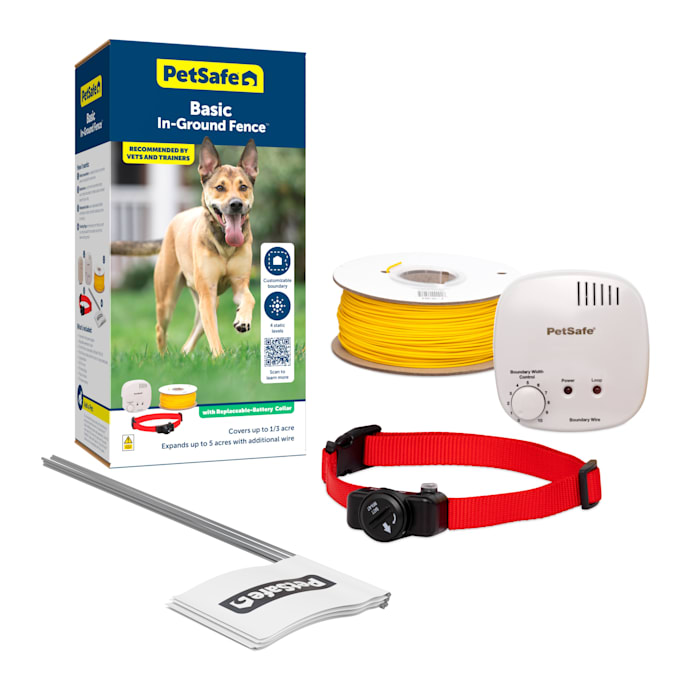 PetSafe Basic In-Ground Pet Fence, Red