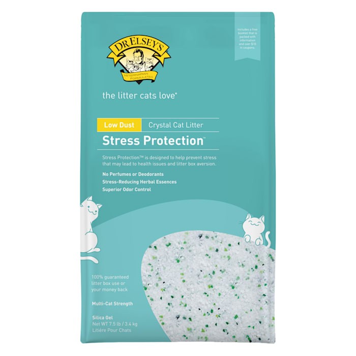 UPC 000338008402 product image for Dr. Elsey's Stress Protection Unscented Lowdust Crystal Gel Cat Litter, 7.5 lbs. | upcitemdb.com