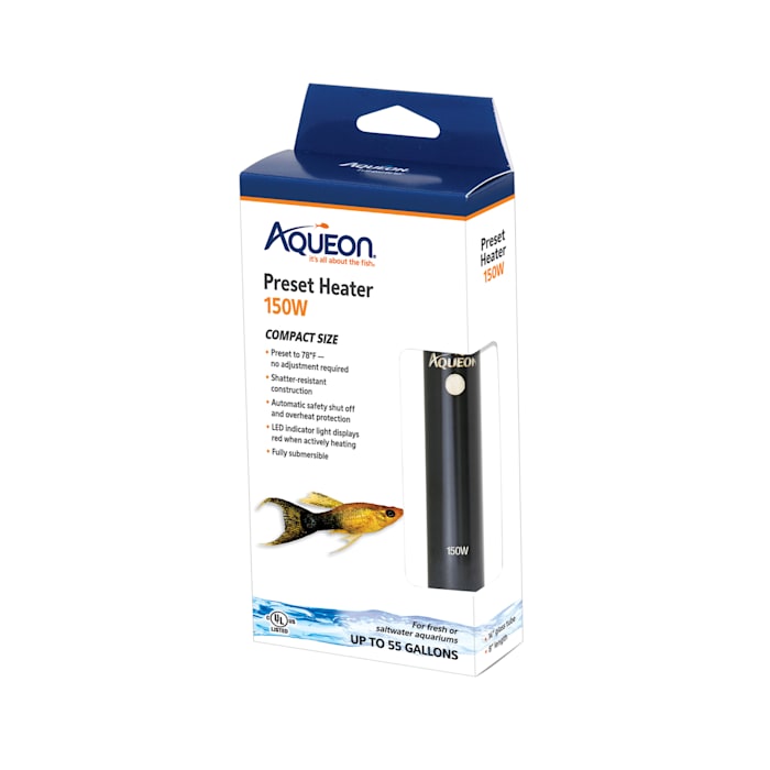 UPC 015905062534 product image for Aqueon Preset Aquarium Heater, 150W | upcitemdb.com