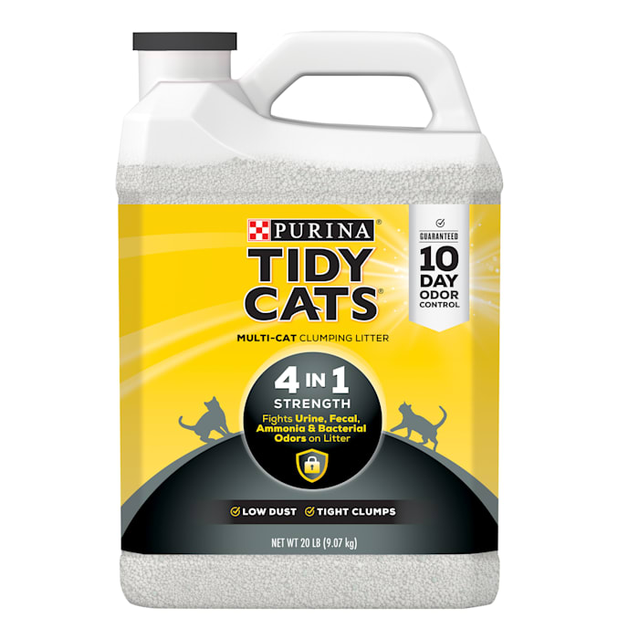 UPC 070230167668 product image for Tidy Cats Scented 4-in-1 Strength Clumping Multi Cat Litter, 20 lbs. | upcitemdb.com