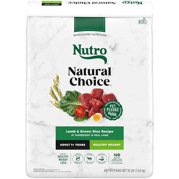 UPC 079105116183 product image for Nutro Natural Choice Healthy Weight Lamb and Brown Rice Recipe Adult Dry Dog Foo | upcitemdb.com