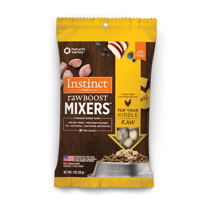 UPC 769949602019 product image for Instinct Freeze Dried Raw Boost Mixers Grain Free Cage Free Chicken Recipe All N | upcitemdb.com