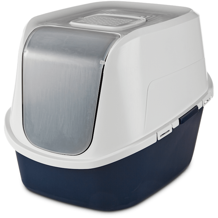 UPC 800443207130 product image for So Phresh Jumbo Enclosed  Litter Box in Navy, 23