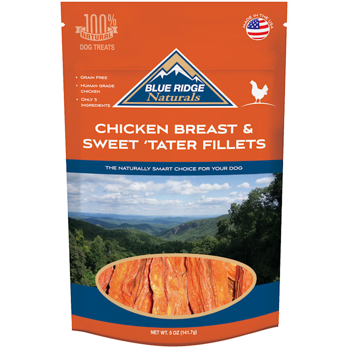 Blue Ridge Naturals Chicken Breast & Sweet Potato Fillets, 5 oz