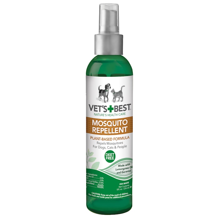 UPC 031658104758 product image for Vet's Best Mosquito Repellent Spray for Dogs & Cats, 8 fl. oz. | upcitemdb.com