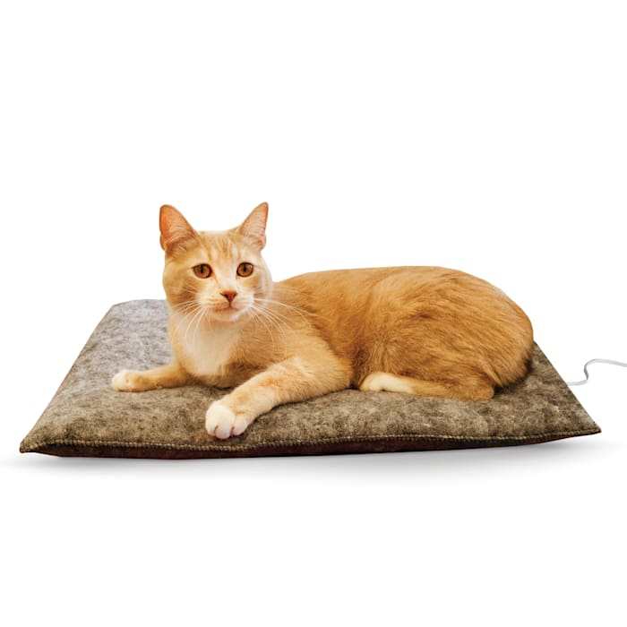 Photos - Bed & Furniture K&H Gray Amazin' Thermo Cat Pad, 15" L x 20" W 