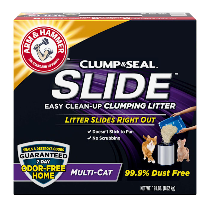 UPC 033200973577 product image for Arm & Hammer Clump & Seal Slide Multi-Cat Clumping Litter, 19 lbs. | upcitemdb.com