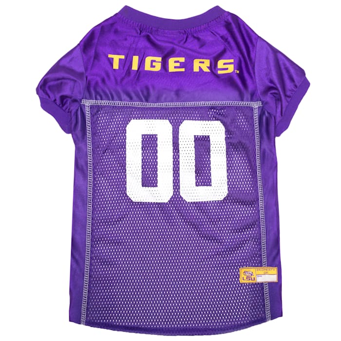 Pets First NCAA SEC Mesh Jersey for Dogs, Medium, LSU