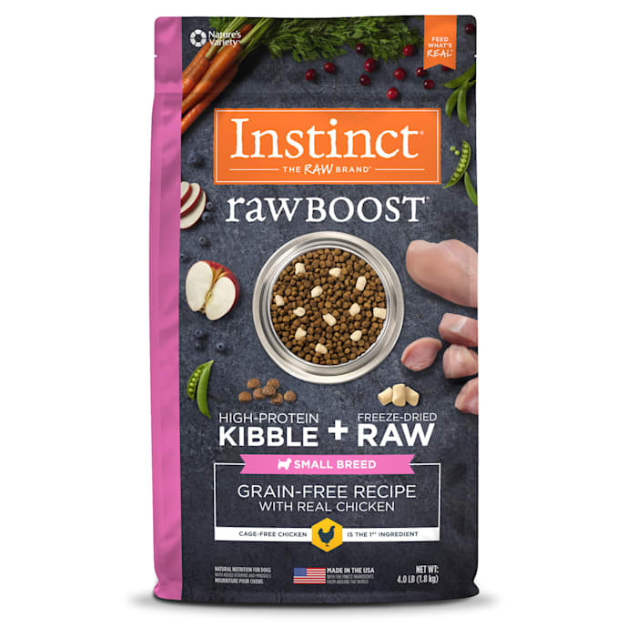 UPC 769949658337 product image for Instinct Raw Boost Small Breed Grain Free Recipe with Real Chicken Natural Dry D | upcitemdb.com