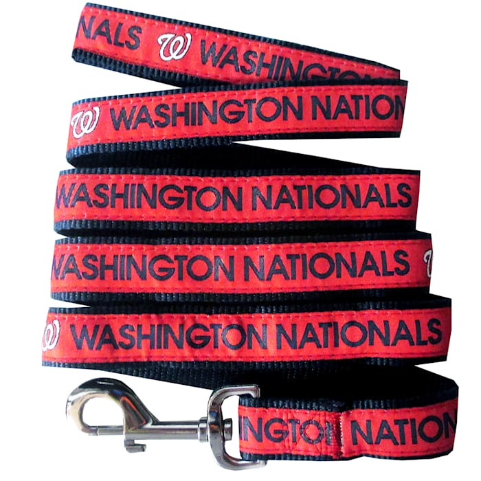 Pets First Washington Nationals Leash, Red