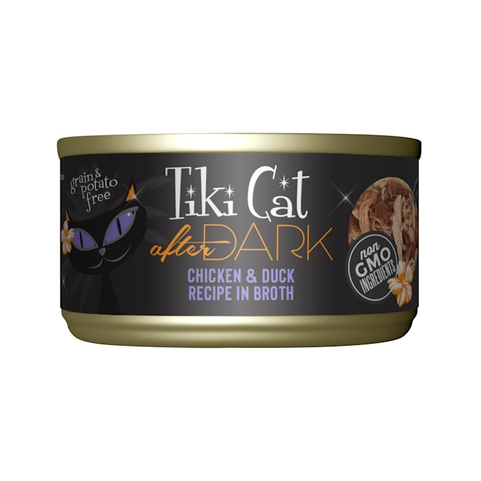 (12 pack) Tiki Cat - After Dark Grain Free Canned Cat Food Chicken & Duck - 2.8 oz. (12 cans)