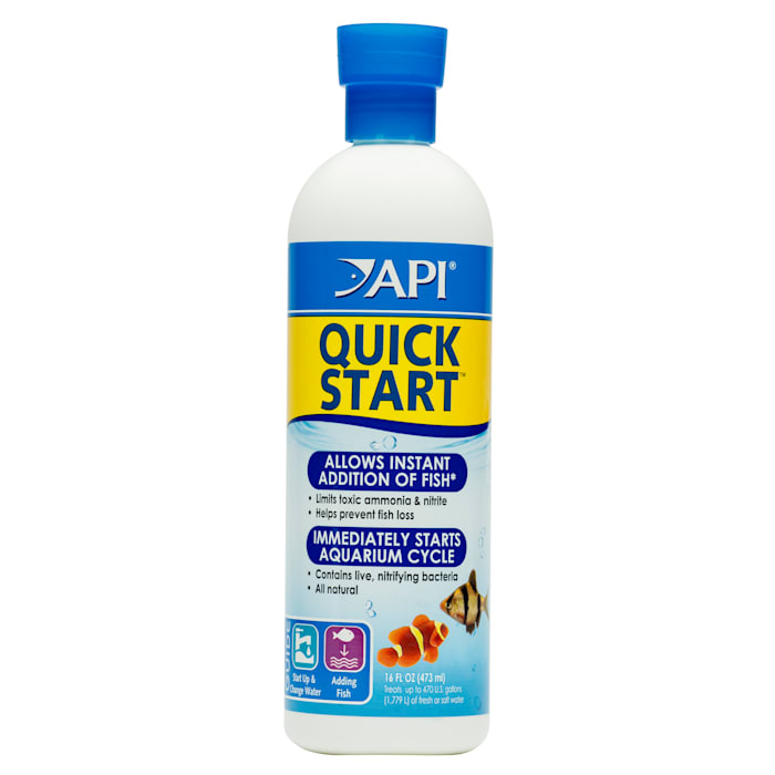 UPC 317163050897 product image for API QUICK START Freshwater and Saltwater Aquarium Nitrifying Bacteria 16-Ounce B | upcitemdb.com