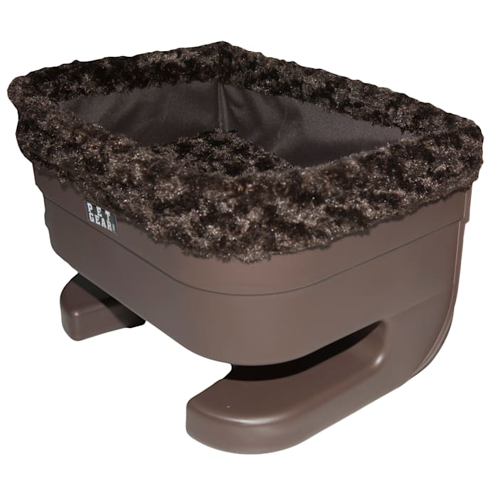 Pet Gear Bucket Seat Pet Booster in Chocolate with Chocolate Insert, 17", Brown, Small