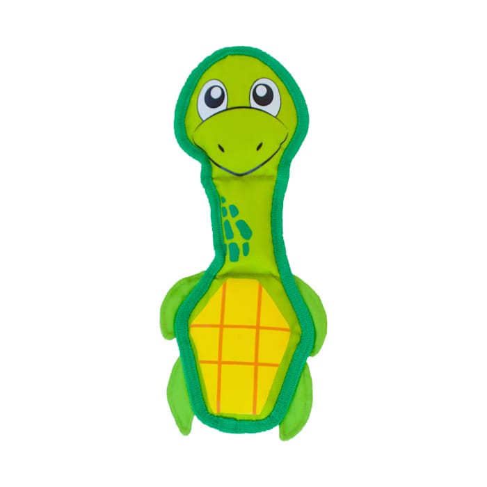 Outward Hound Fire Biterz Sea Turtle Dog Toy, Medium