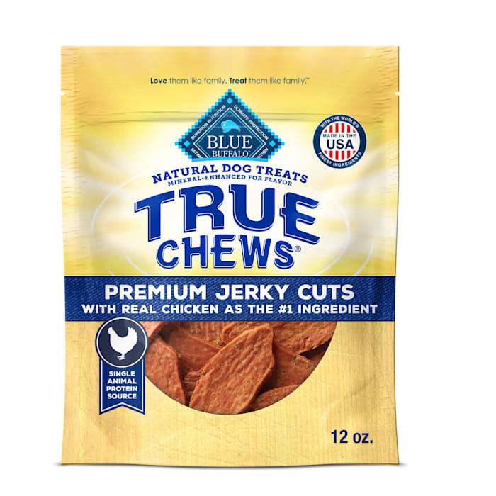 UPC 031400075800 product image for Blue Buffalo True Chews Premium Jerky Cuts with Natural Ingredients Chicken Dog  | upcitemdb.com