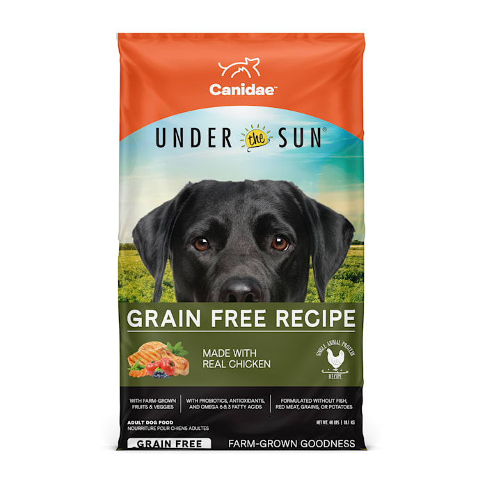 UPC 640461821938 product image for CANIDAE Under the Sun Grain Free Chicken Recipe Adult Dry Dog Food, 40 lbs. | upcitemdb.com