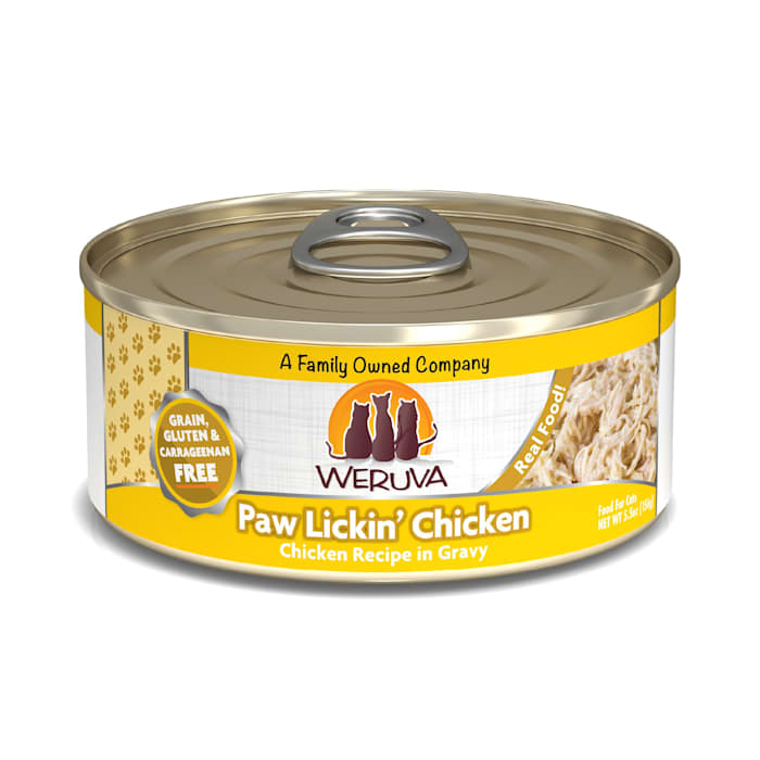Weruva Cat Food, Paw Lickin' Chicken, 5.5-Ounce Cans (Pack of 24)