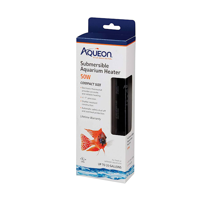 UPC 015905000291 product image for Aqueon Submersible Aquarium Heater, 50 Watts | upcitemdb.com