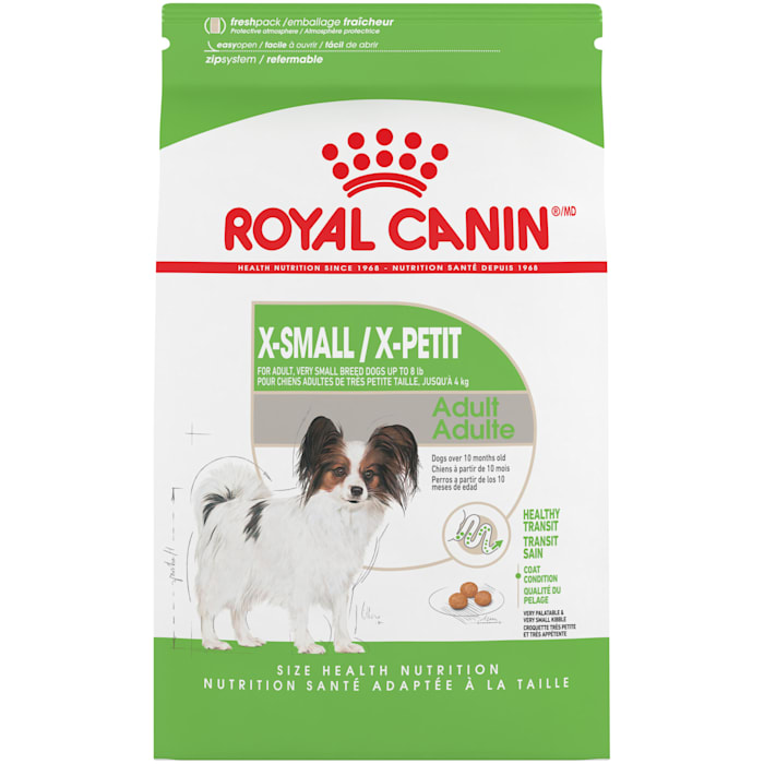 UPC 030111512147 product image for Royal Canin Size Health Nutrition X-Small Adult Dry Dog Food, 14 lbs. | upcitemdb.com