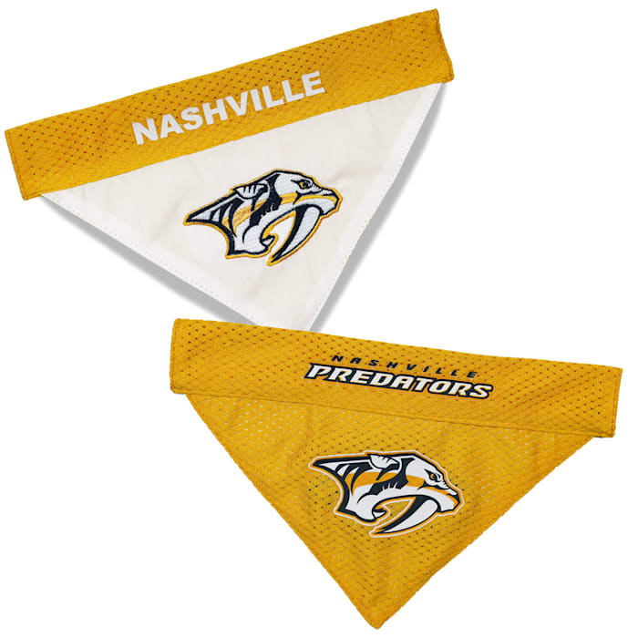 Pets First Nashville Predators Reversible Dog Bandana, Small/Medium