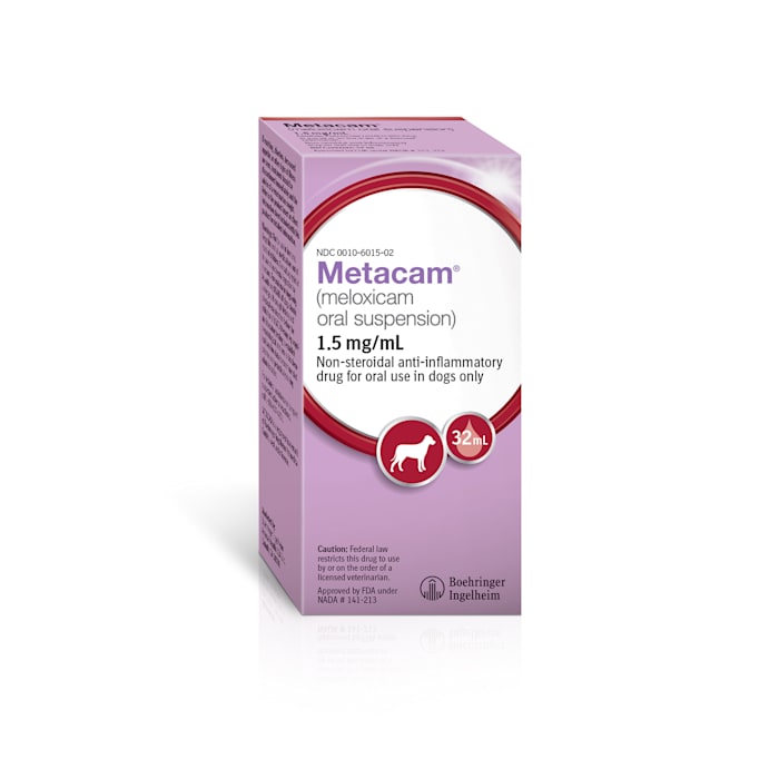 Metacam Anti-Inflammatory Oral Suspension for Dogs, 1.5mg/mL, 32mL Bottle
