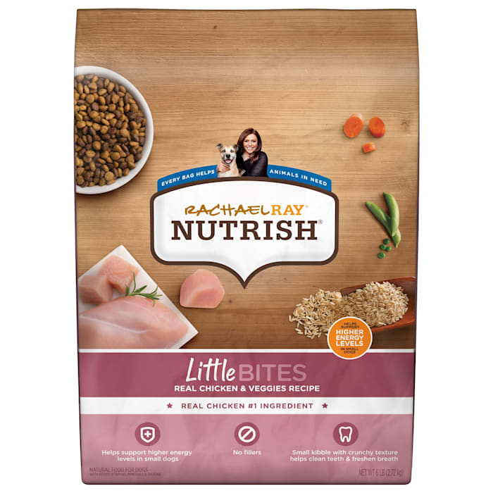 UPC 071190001603 product image for Rachael Ray Nutrish Little Bites Small Breed Natural Real Chicken & Veggies Reci | upcitemdb.com