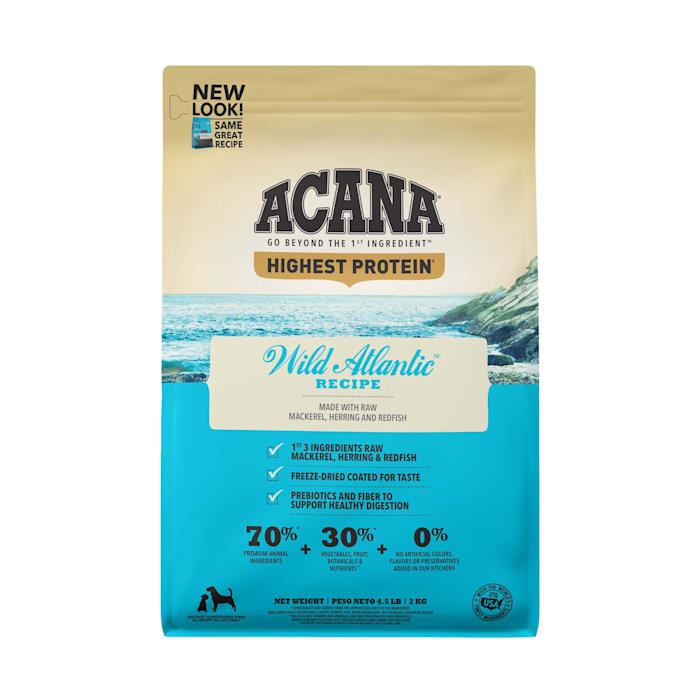 Acana Wild Atlantic Grain-Free Wild-Caught New England Fish & Kentucky Greens Dry Dog Food  4.5 lb