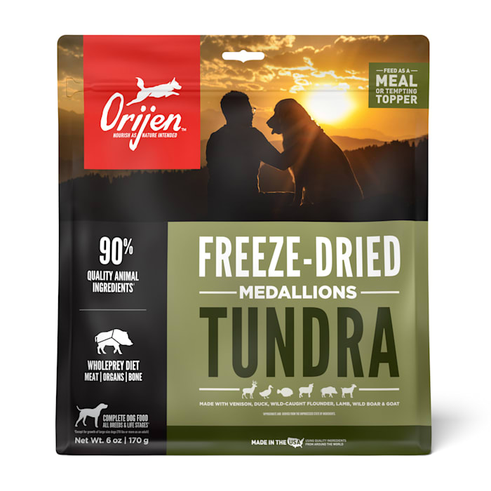 UPC 064992181703 product image for ORIJEN Grain Free, High Protein, Premium Raw Meat, Tundra Freeze Dried Dog Food, | upcitemdb.com