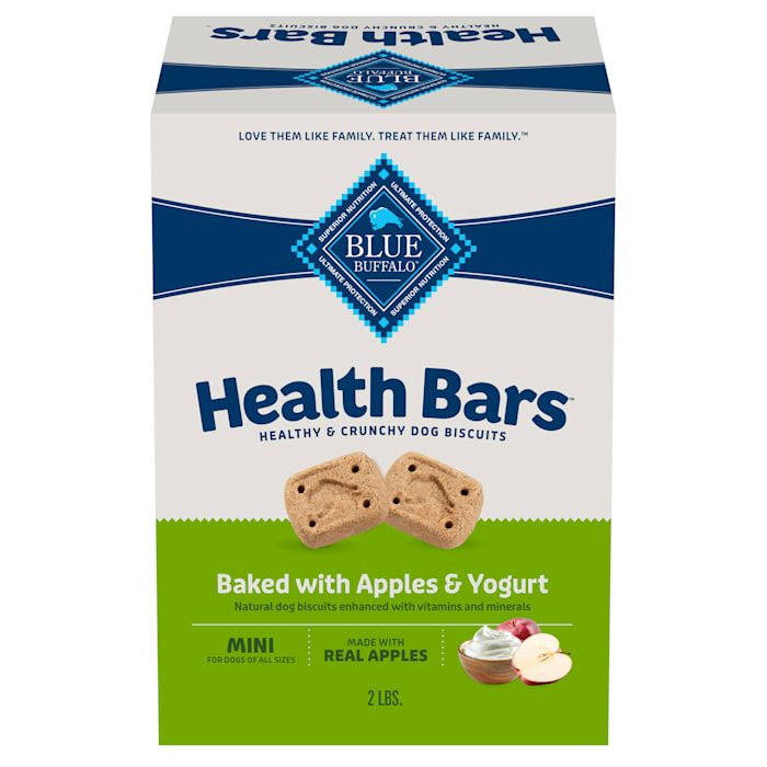 UPC 840243125272 product image for Blue Buffalo Mini Health Bars Oven-Baked with Natural Ingredients, Apples & Yogu | upcitemdb.com