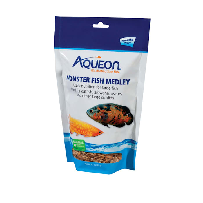 UPC 015905061995 product image for Aqueon Monster Fish Medley, 3.5 oz. | upcitemdb.com