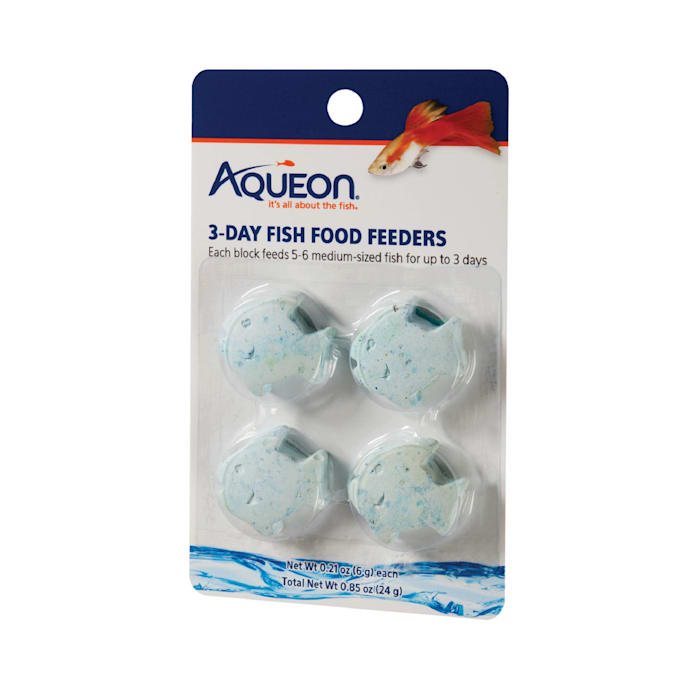 UPC 015905063524 product image for Aqueon 3-Day Fish Food Feeder, 0.85 oz., Pack of 4 | upcitemdb.com