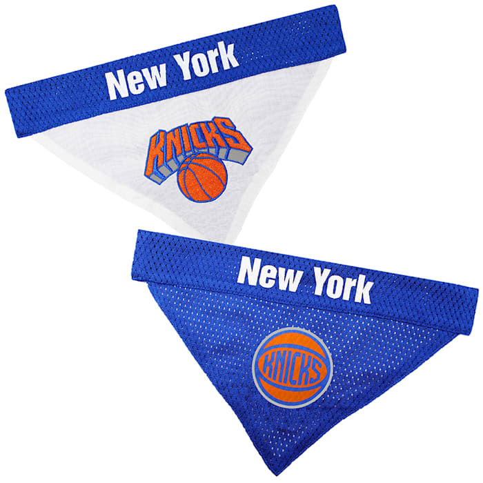 Pets First NBA Reversible Bandana for Dogs, Small/Medium, New York Knicks