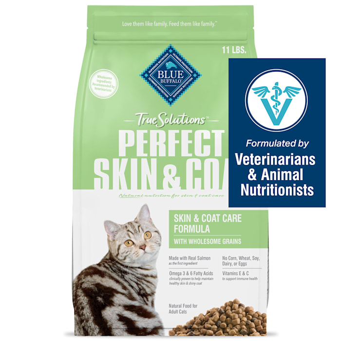 UPC 840243135240 product image for Blue Buffalo True Solutions Perfect Skin & Coat Salmon Natural Dry Food for Adul | upcitemdb.com