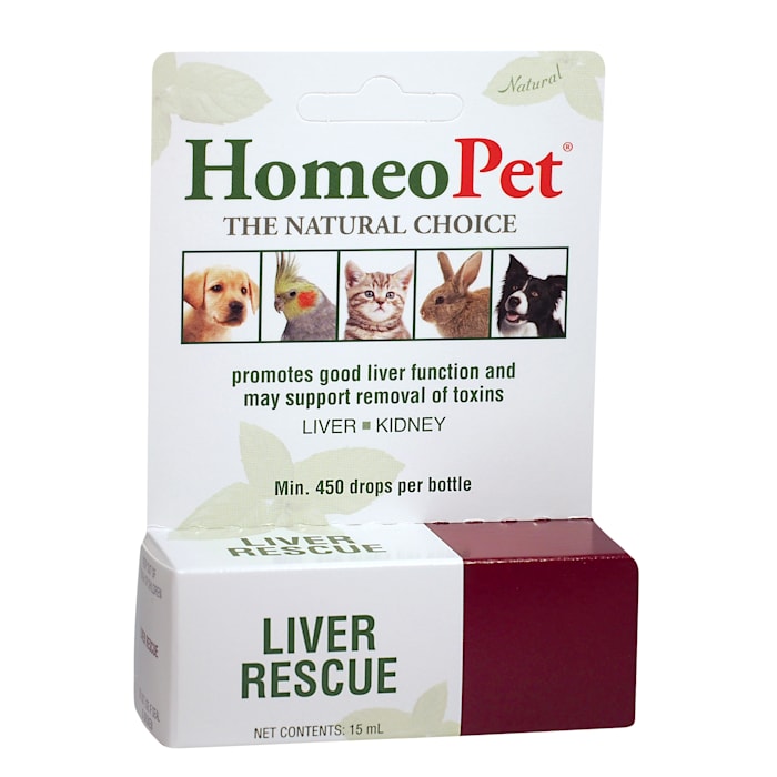 UPC 704959047238 product image for HomeoPet Liver Rescue, Safe and Natural Liver Support for Pets, Pet Supplement f | upcitemdb.com