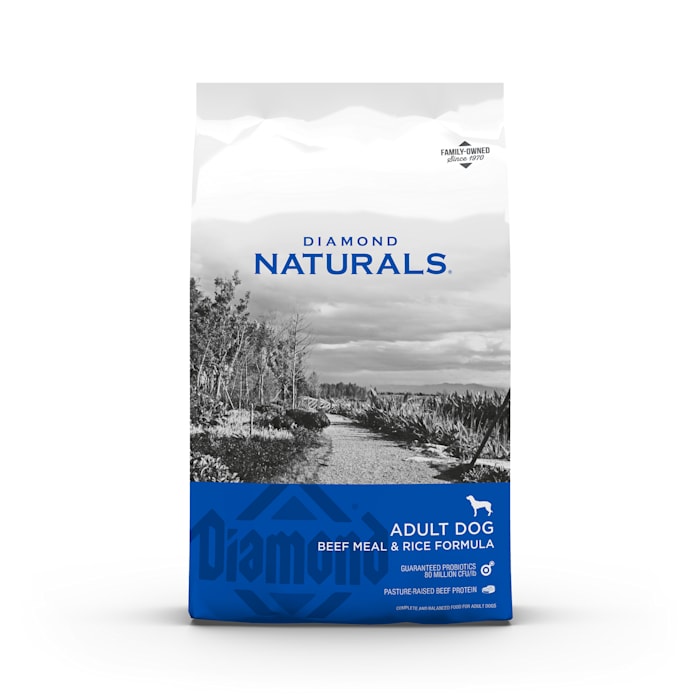 Diamond Naturals Beef Meal & Rice Adult Dog, 40 Lb