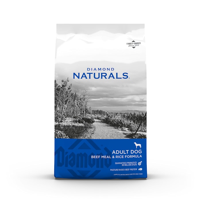 UPC 074198608331 product image for Diamond Naturals Beef Meal & Rice Adult Dry Dog Food, 40 lbs. | upcitemdb.com