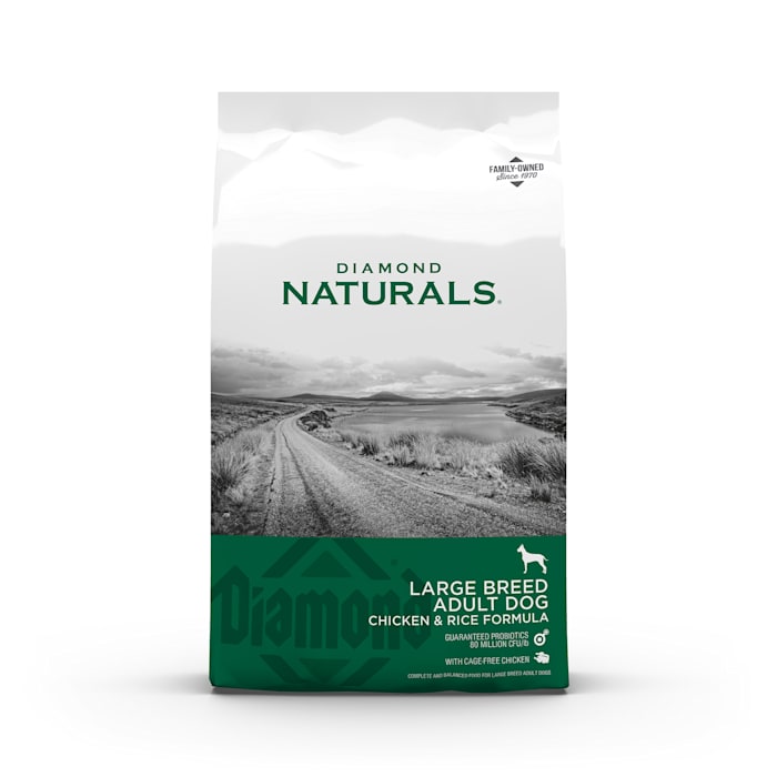 UPC 074198608393 product image for Diamond Naturals Large Breed Adult Chicken and Rice Dry Dog Food, 40 lbs. | upcitemdb.com