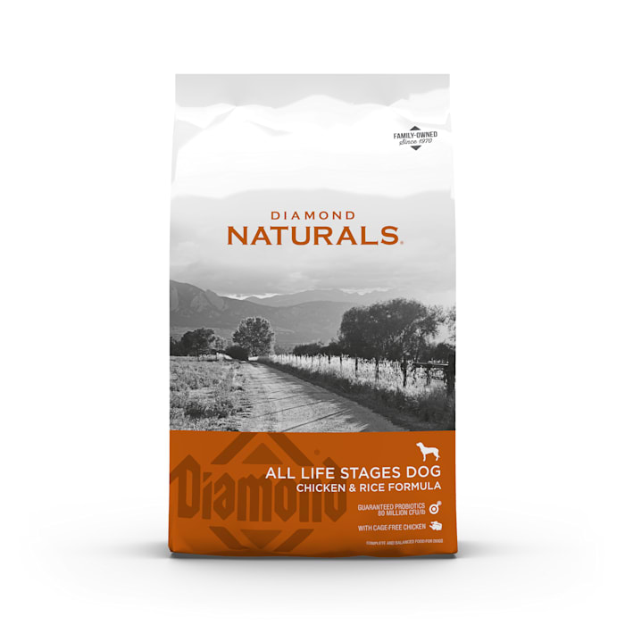 Diamond Naturals Chicken & Rice All Stages  40 Lb